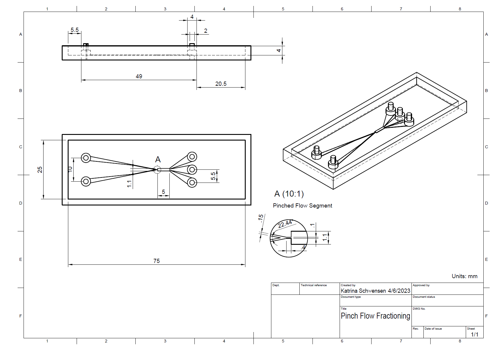 Figure 2: Dimensioned Drawing