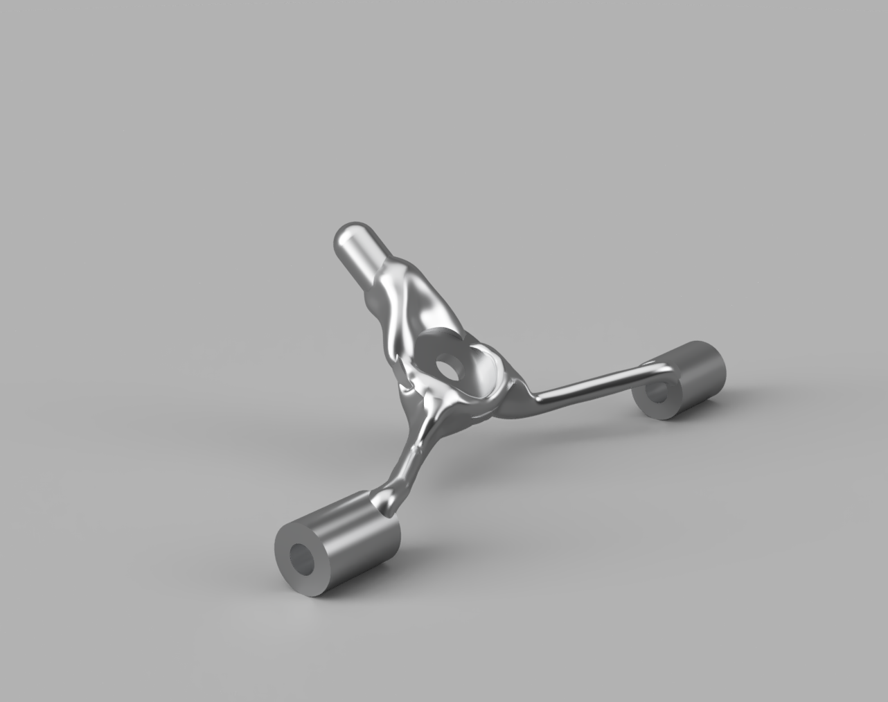 SLS + Generative Design of a skateboard hanger